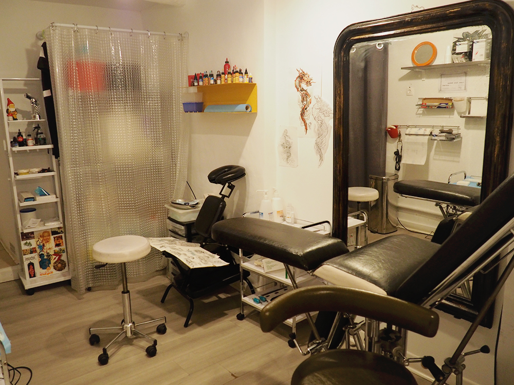 salon tatouage Marseille panier